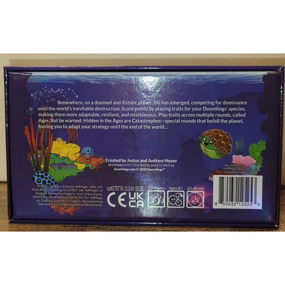 Doomlings Card Game For The End Of The World Open Box Sealed Cards Complete - Picture 2 of 9